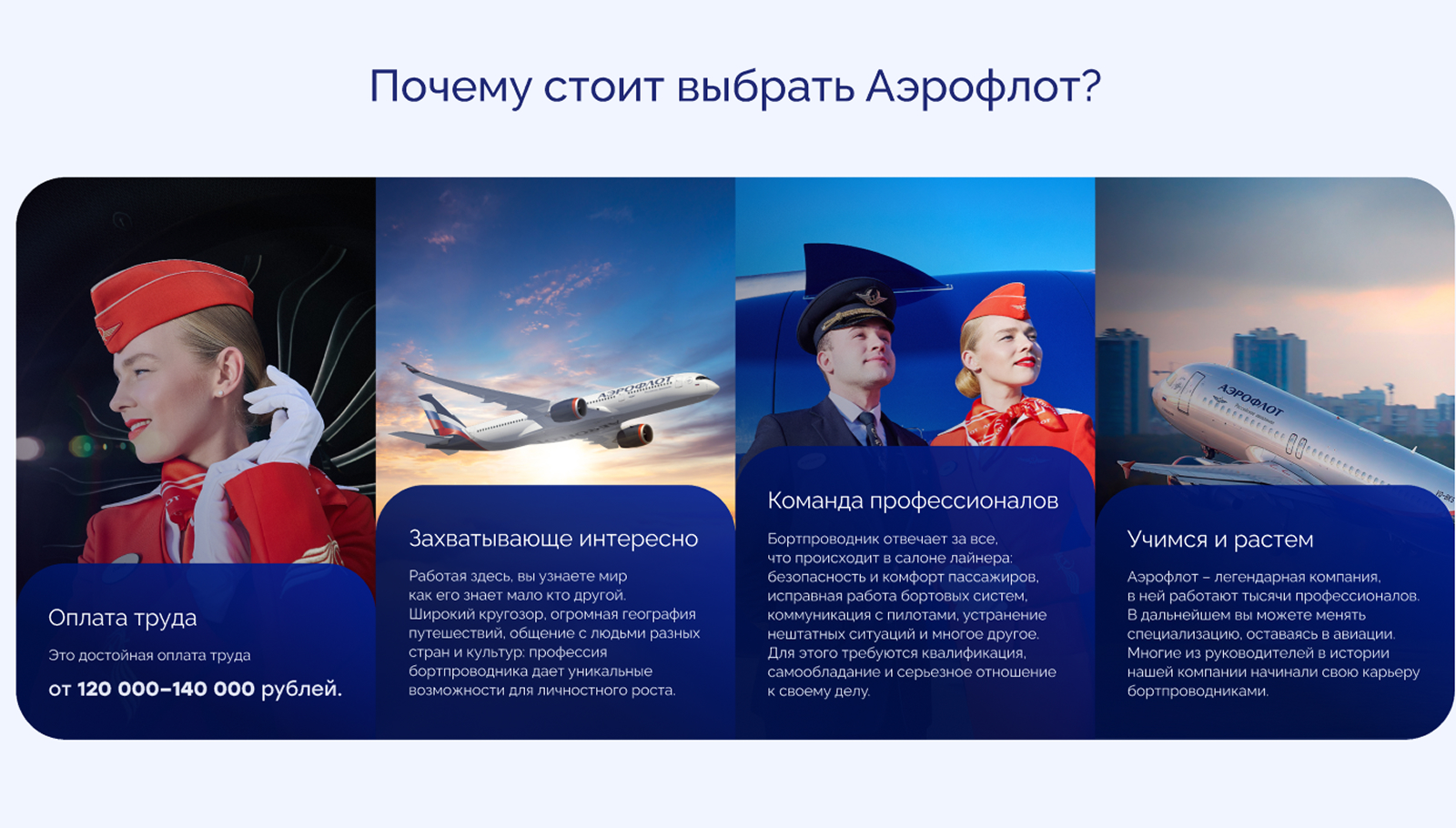 Дополнительный интерфейс — Аэрофлот